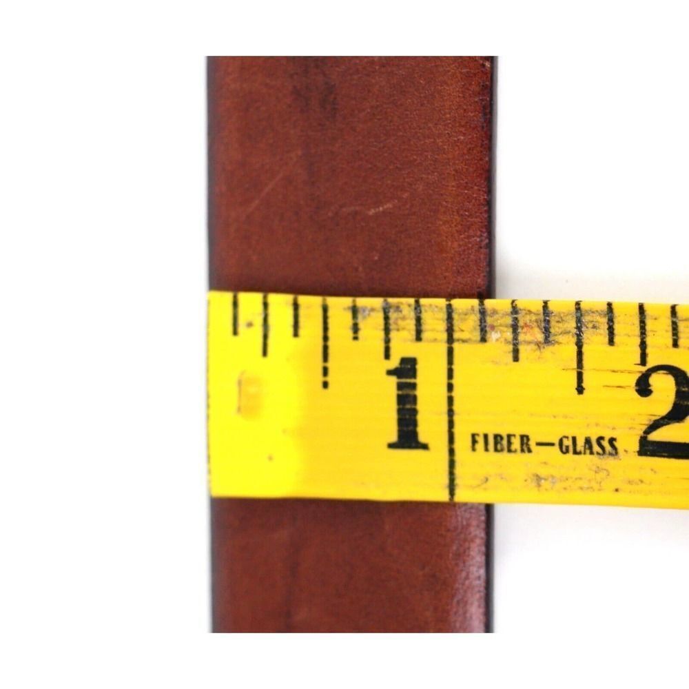 Gap BROWN GENUINE LEATHER 1 1/8"Wd CASUAL DRESS MEN'S BELT Sz 34 (F40 - Picture 9 of 13